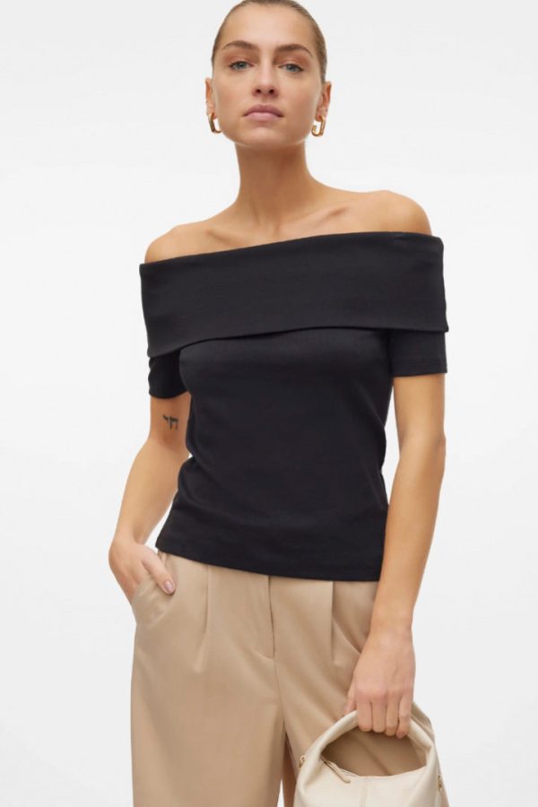 Casualshirt Off Shoulder Top